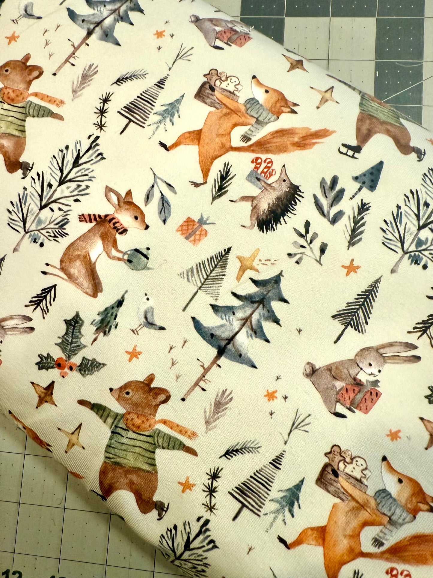 6-9Y GWM Winter Animals Pullover