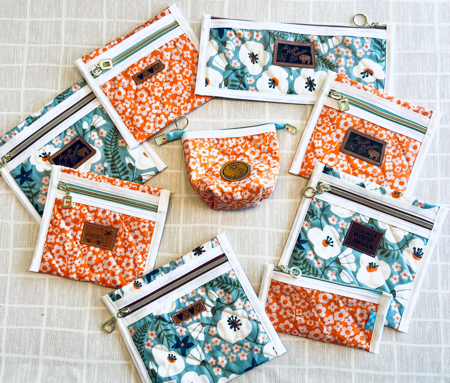 Quilted Pouches