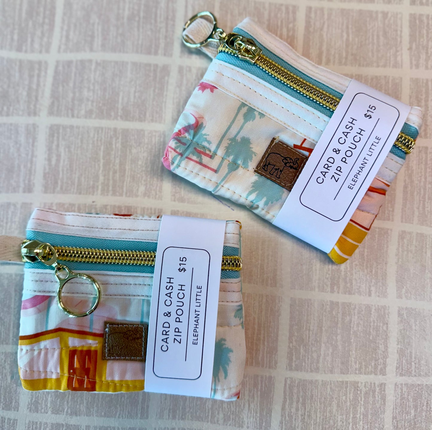 Card & Cash Zip Pouch