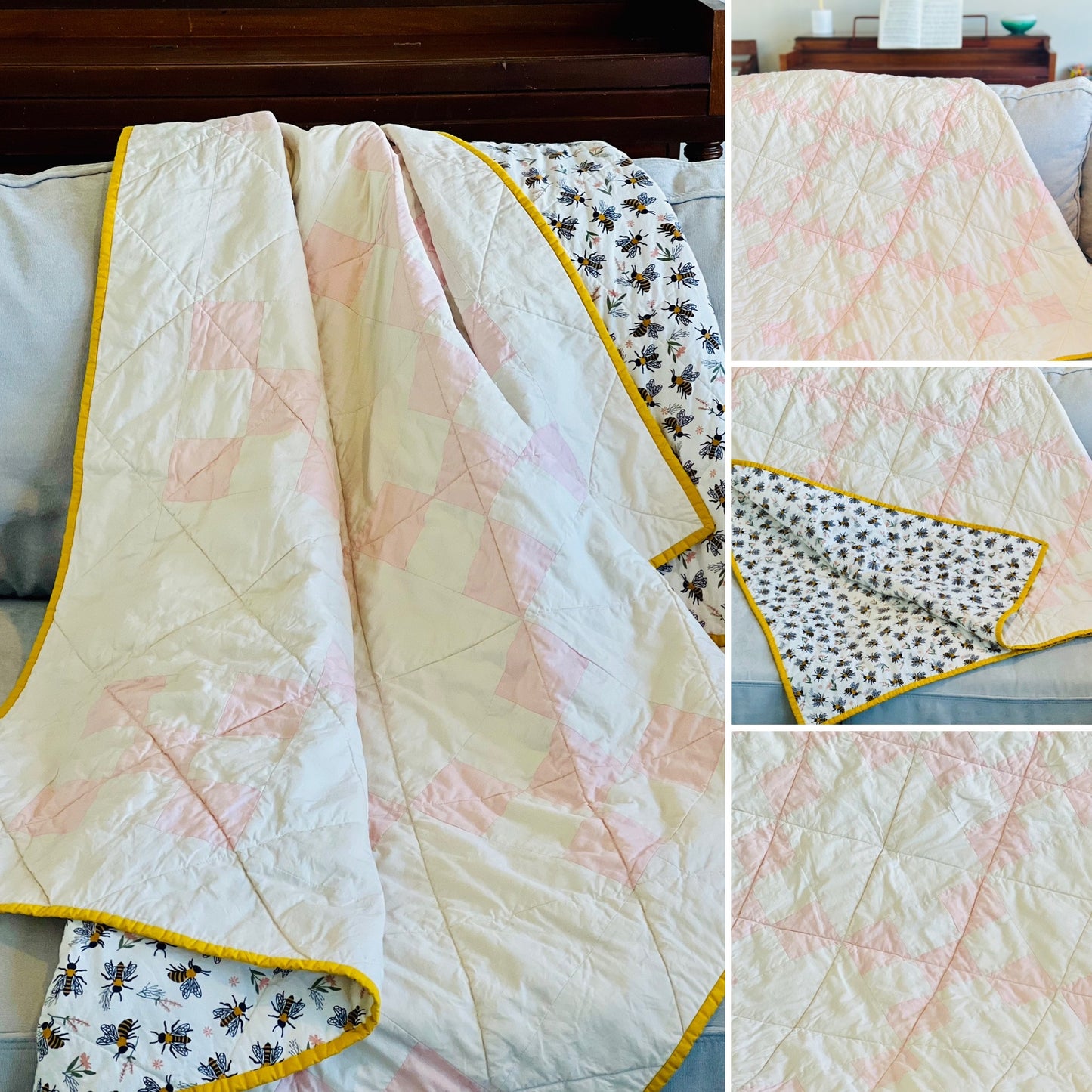 Irish Chain Bee Quilt