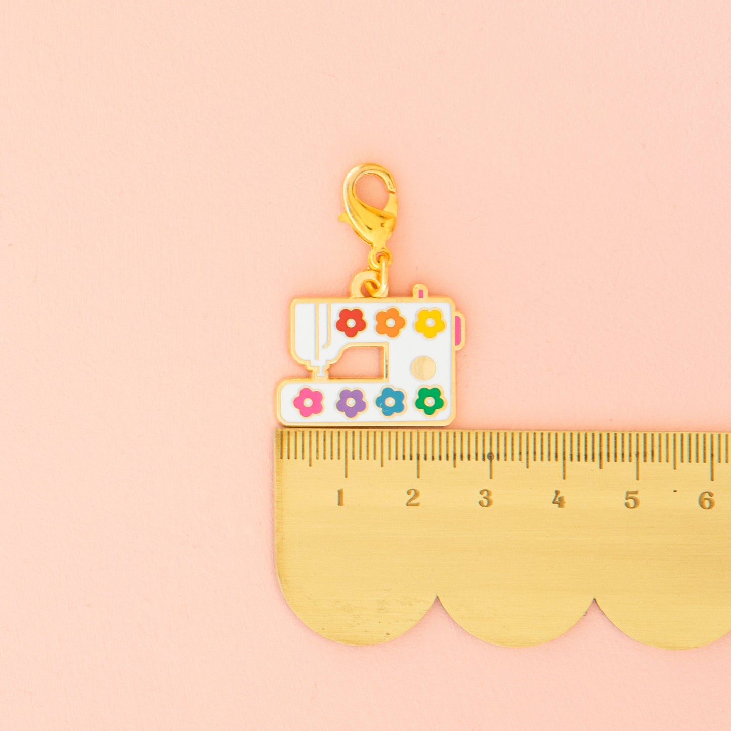 Sewing Machine Zipper Charm