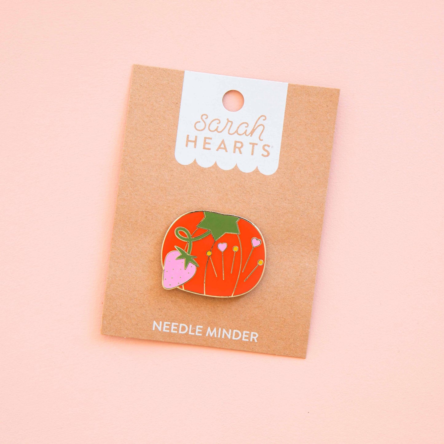 Tomato Pincushion Magnetic Needle Minder