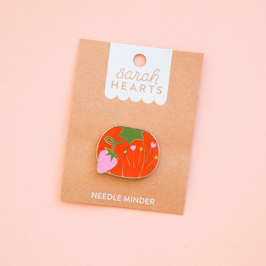 Tomato Pincushion Magnetic Needle Minder