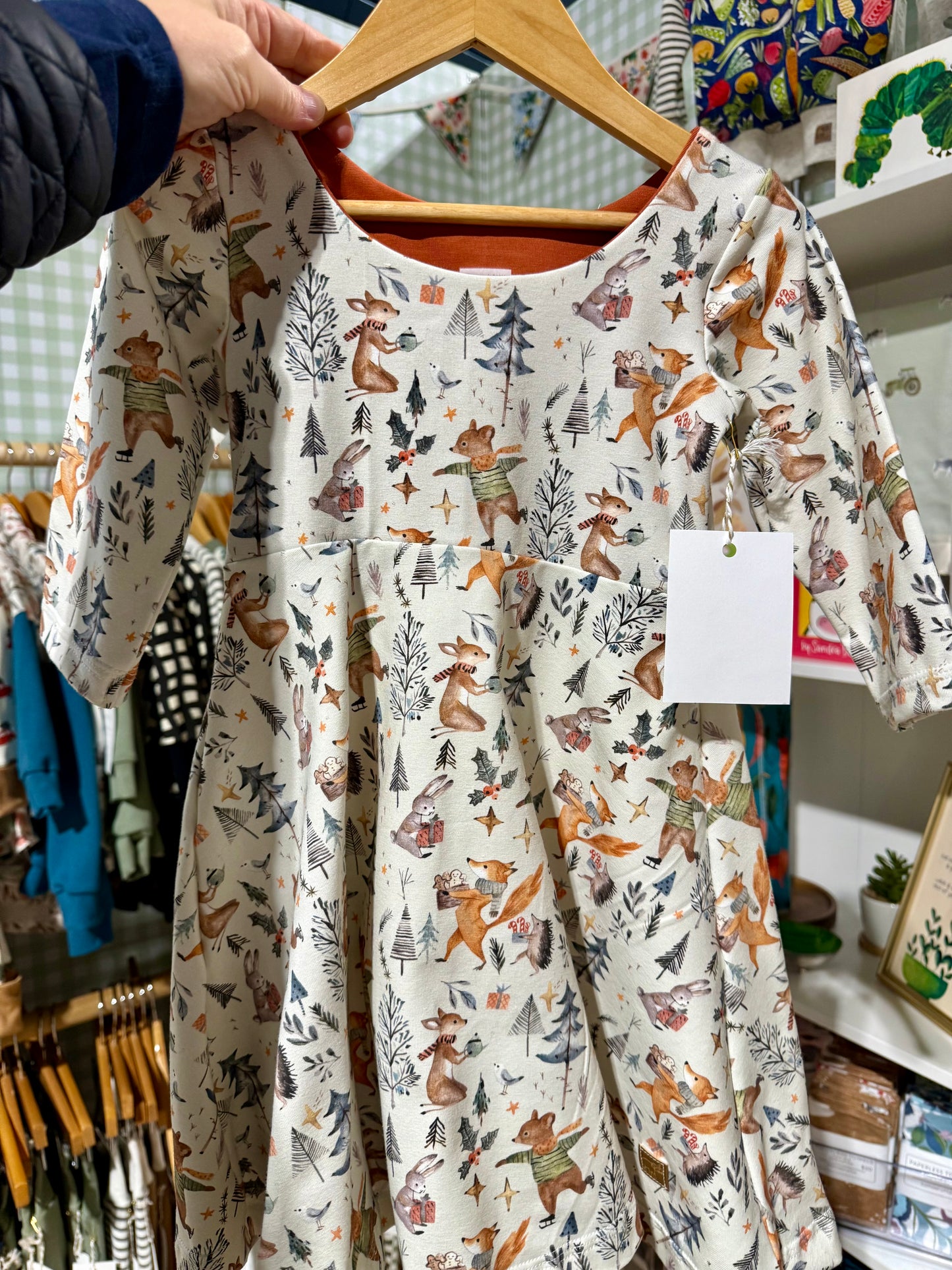 3-6Y GWM Winter Friends Dress