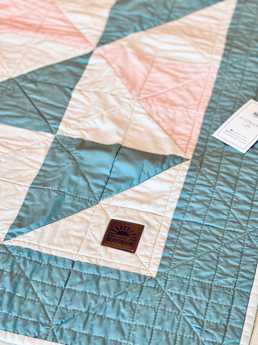 Bows Organic Cotton Play Quilt