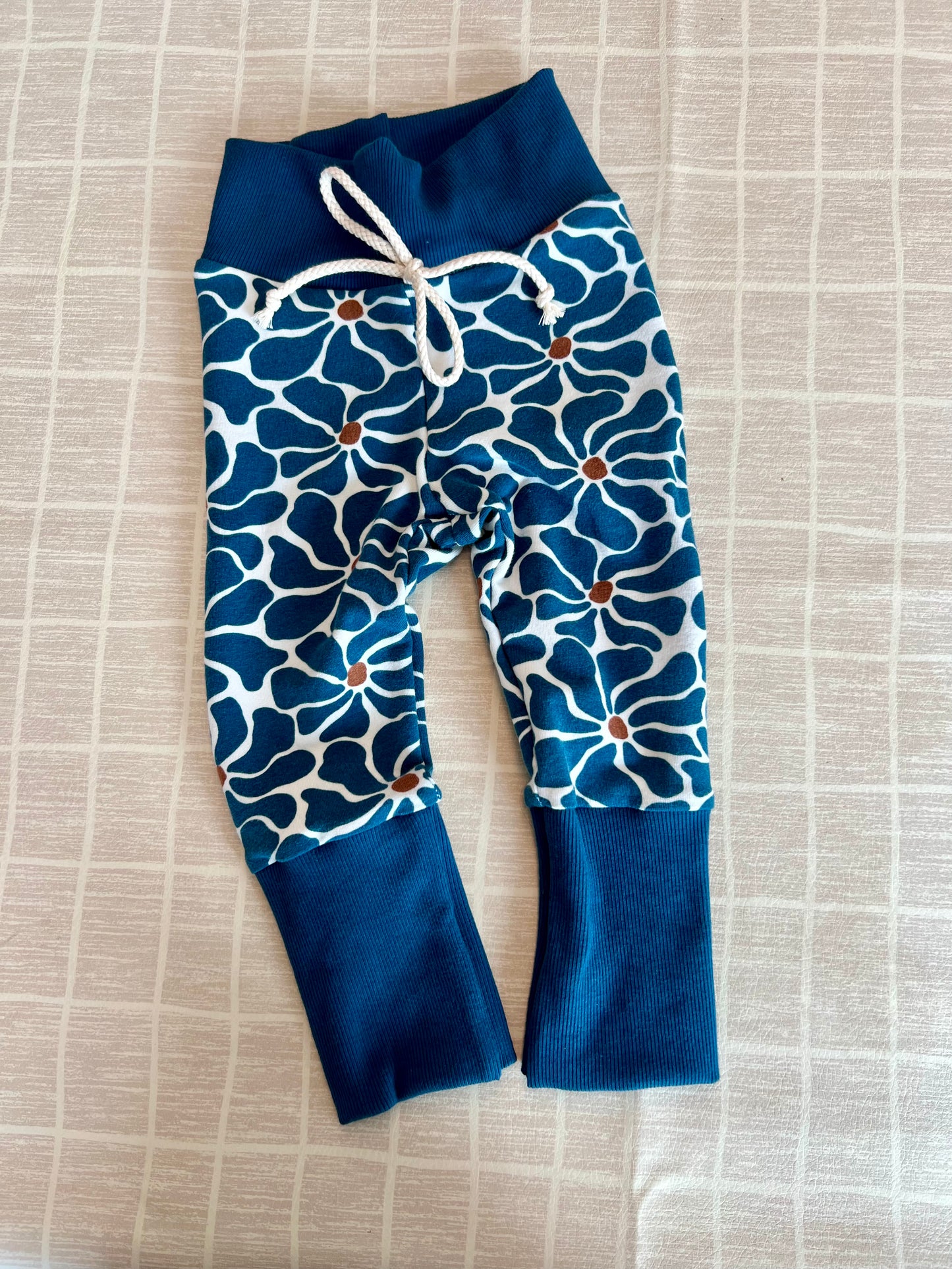 Blue Flowers GWM Pants