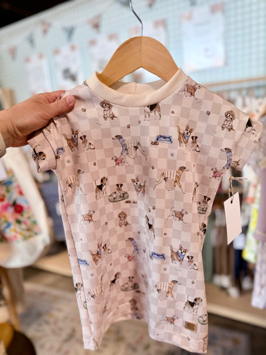 Puppies Tee Dress