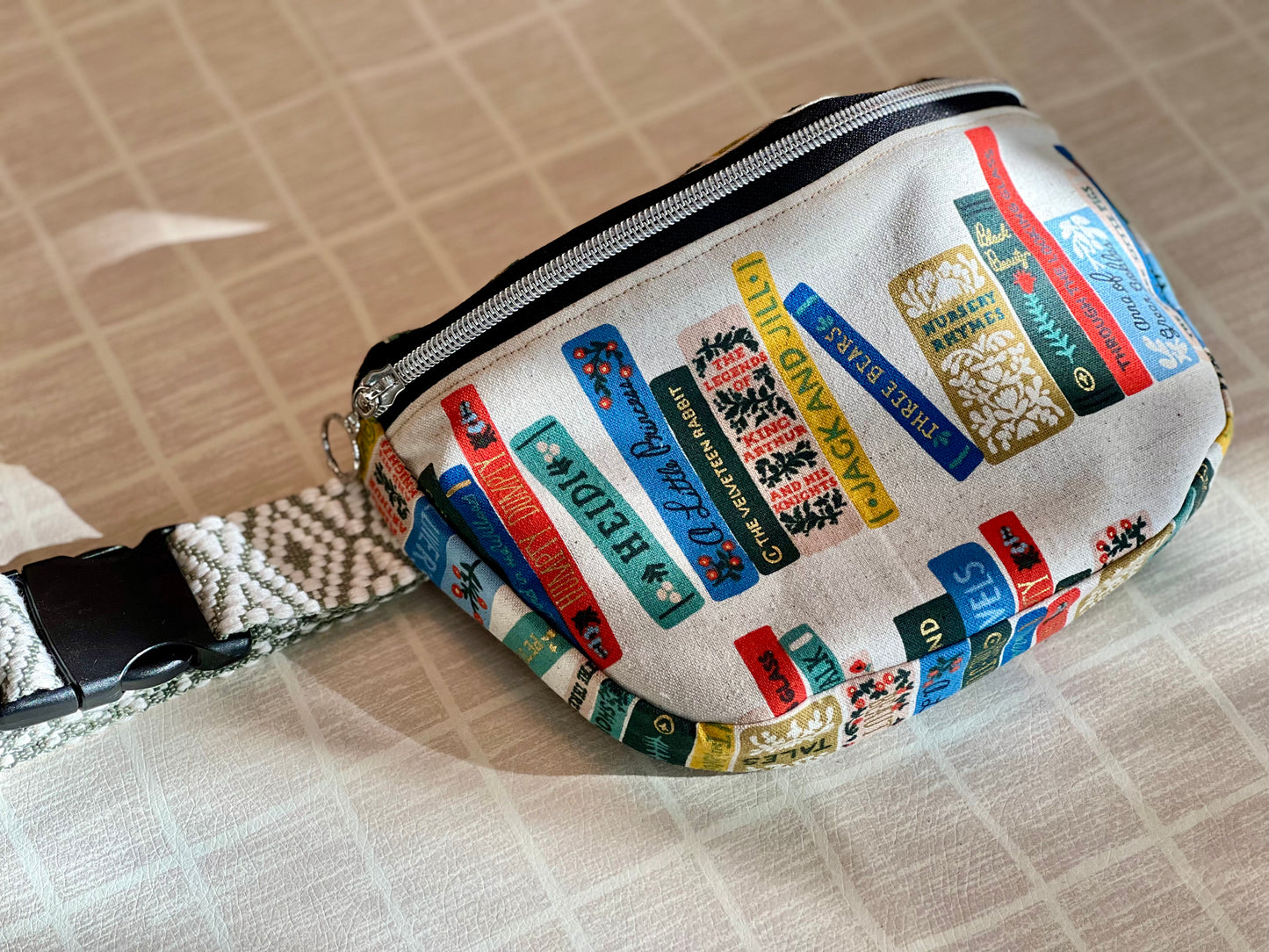 Book Lover Adult Belt Bag