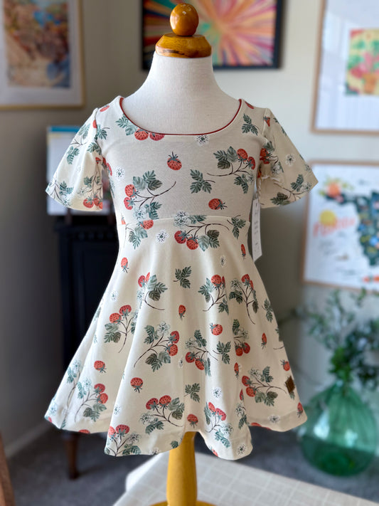 Short Sleeve Strawberry GWM Dress