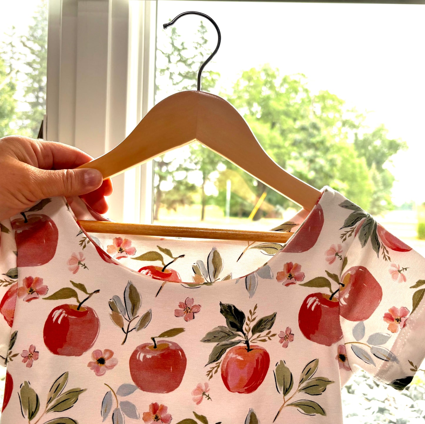 Apple Grow With Me Cap Sleeve Dress