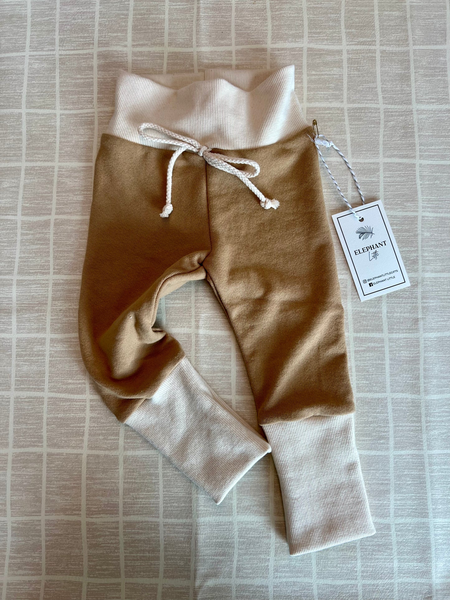Wheat French Terry GWM Pants