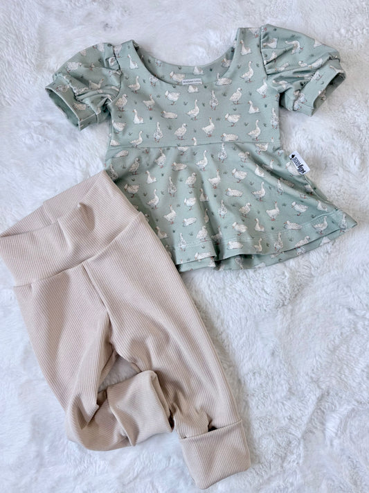 Goose 🪿 Peplum GWM Set