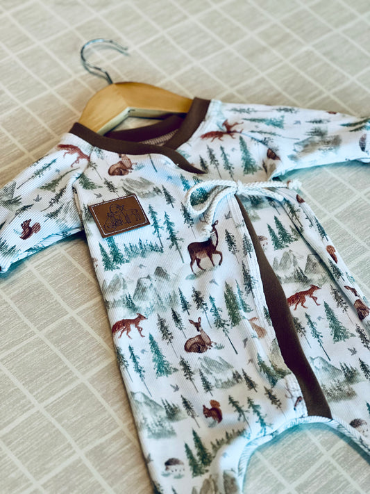 Woodland Animals Baby Wrap