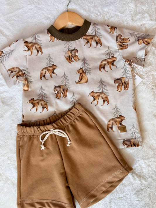 Casual Crew Tee and Shorts