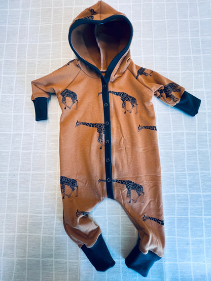 Hooded Baby Romper