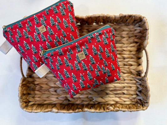 Christmas Tree Zip Pouch