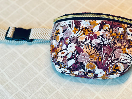 Lavender and Wheat Belt Bag