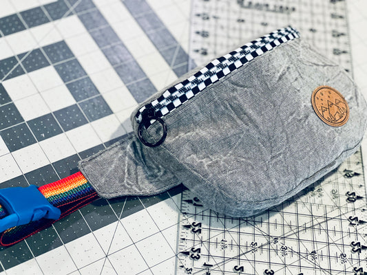 Retro Rainbow Belt Bag