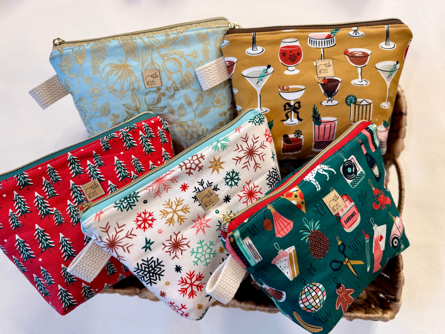 Christmas Tree Zip Pouch