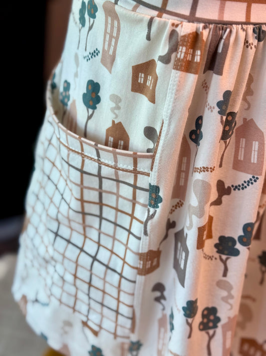 Neighborhood Gathered Pocket Dress