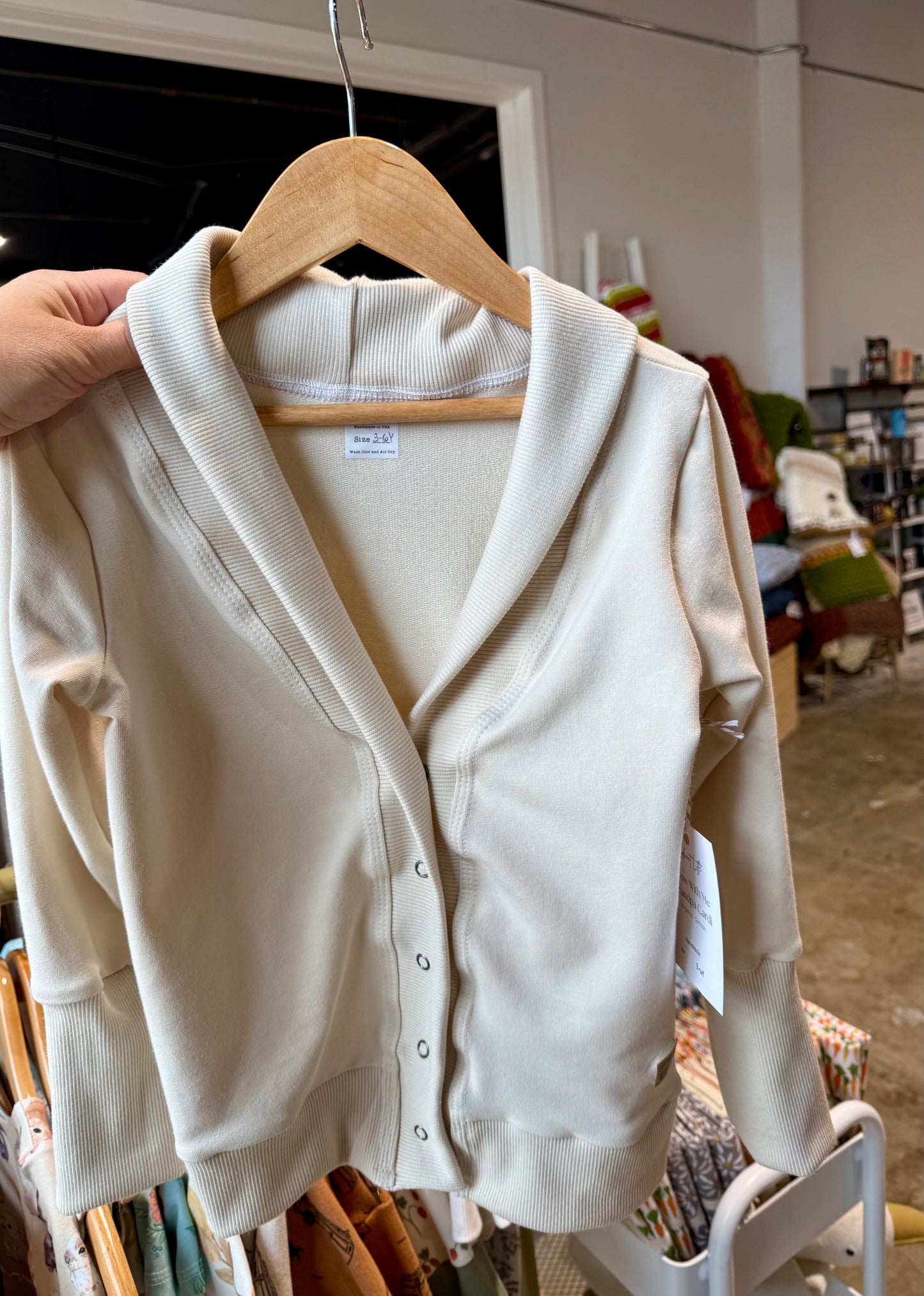 Buttercream GWM Grandpa Cardigans