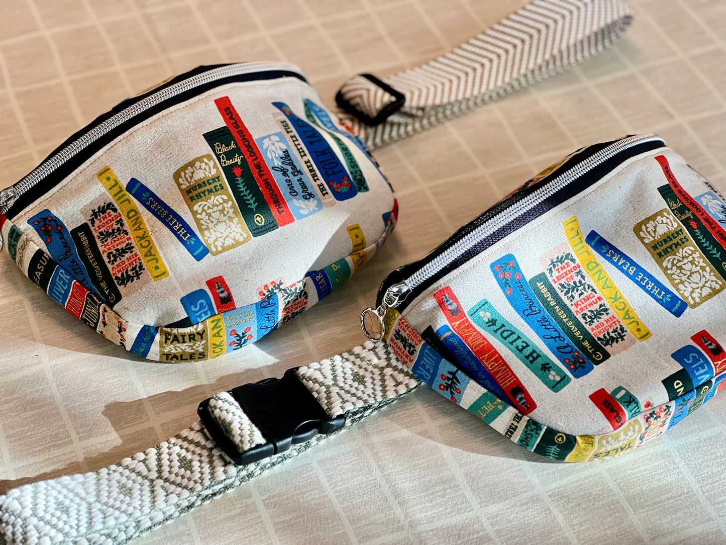 Book Lover Adult Belt Bag