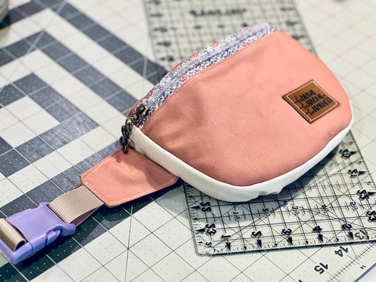 Pink & Floral Belt Bag