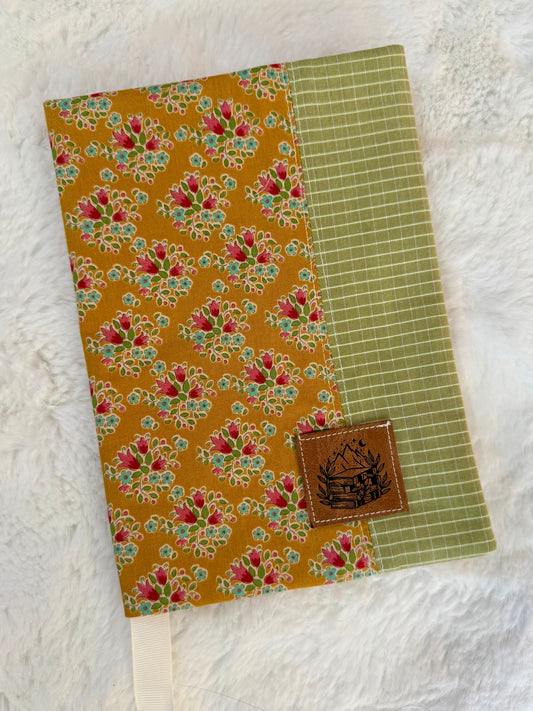 Adjustable 8” Fabric Book Cover