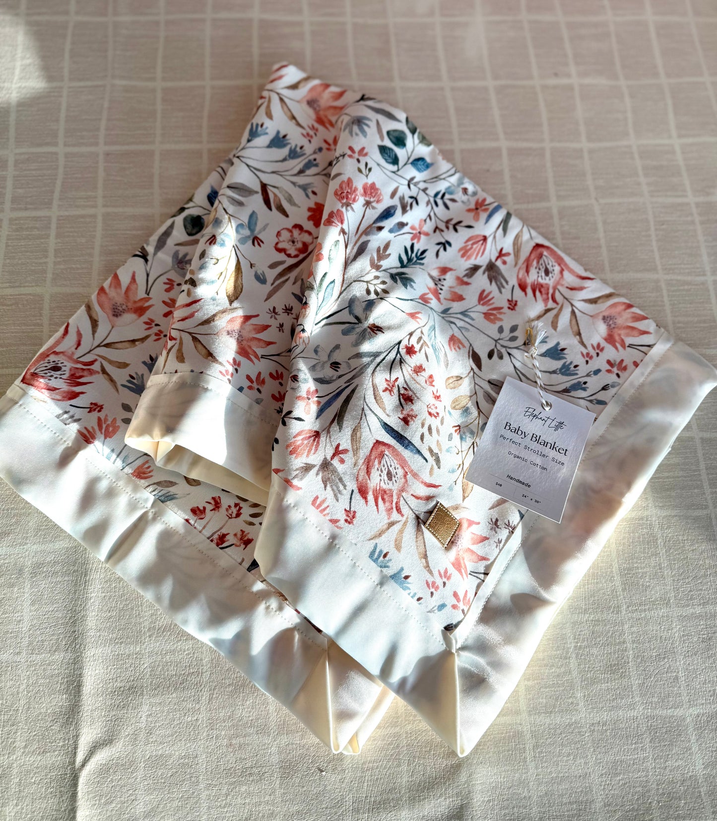 Wildflower Baby Blanket