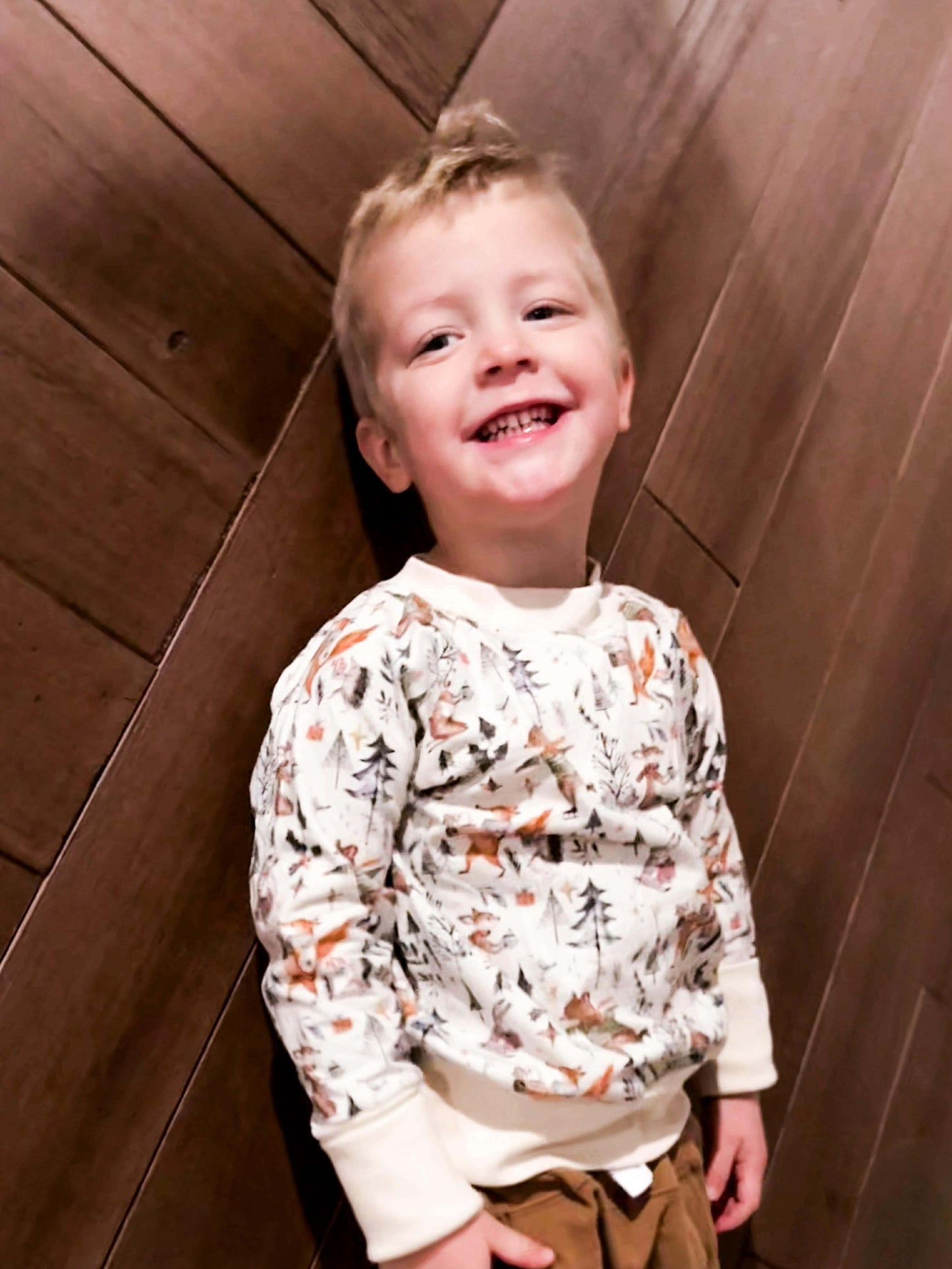 6-9Y GWM Winter Animals Pullover