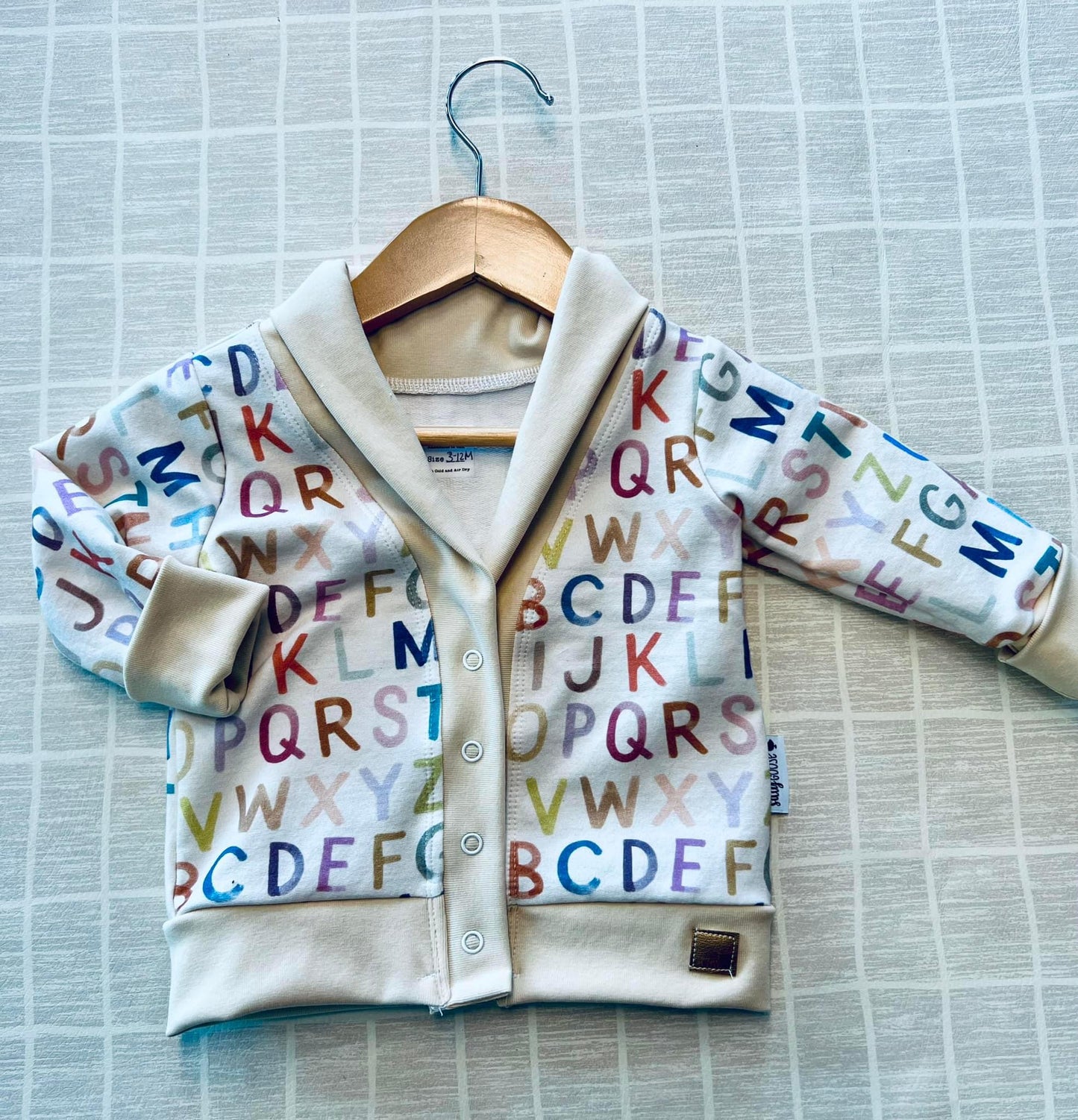 1-3Year Alphabet Cardigan